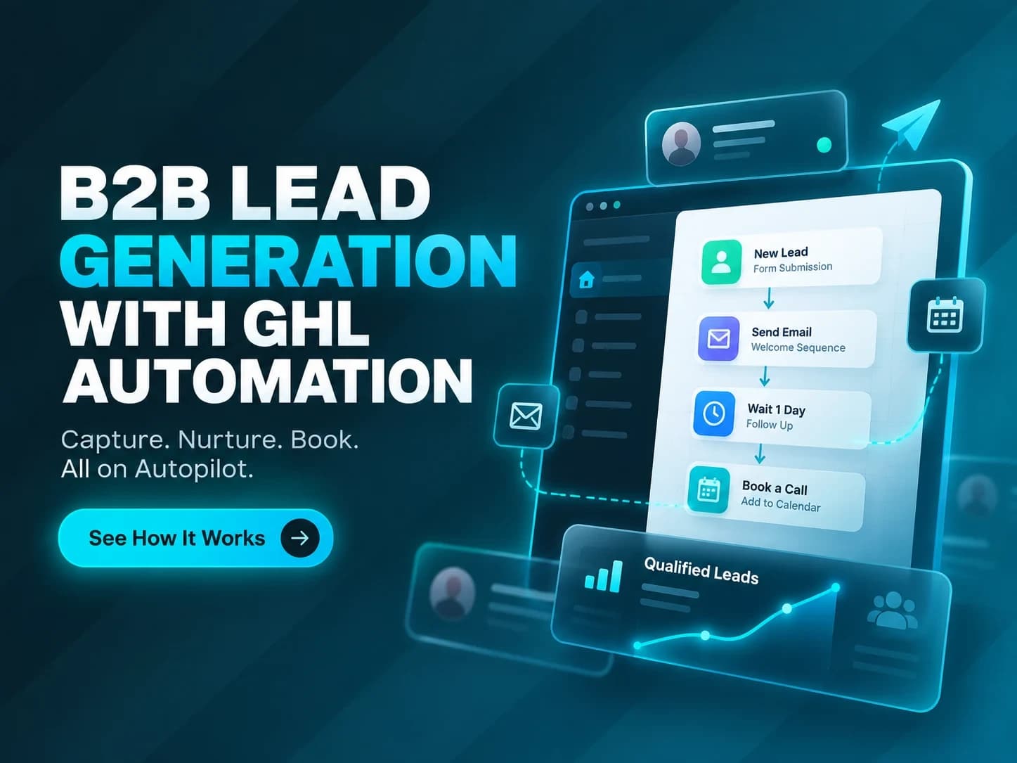 GHL automation strategy, lead journey mapping and workflow planning
